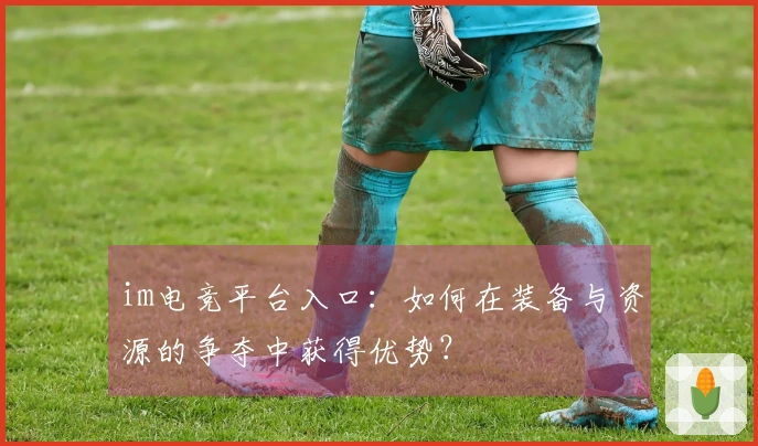 im电竞平台入口：如何在装备与资源的争夺中获得优势？